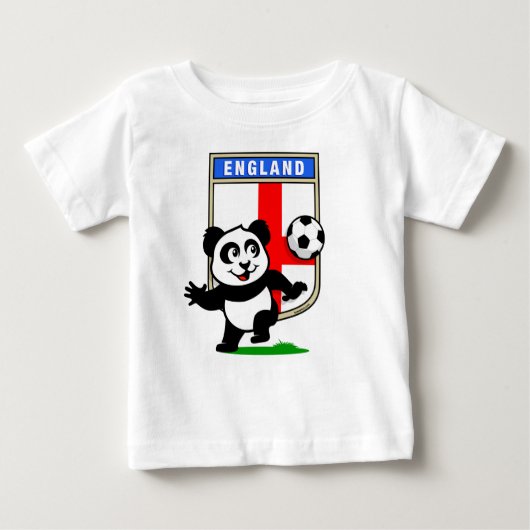 England Soccer Panda (lichte shirten) (Voorkant)