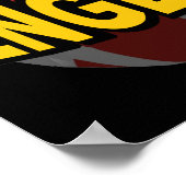 England Soccer Poster (Hoek)