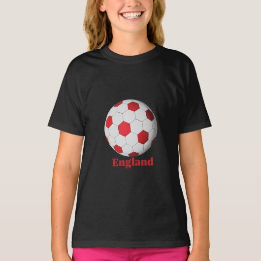 England Soccer T-shirt (Voorkant)