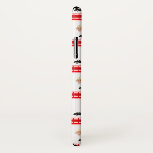 England Symbols Patroon Case-Mate iPhone Case (Achterkant / rechts)