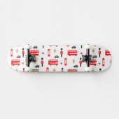 England Symbols Patroon Skateboard (Horizontaal)