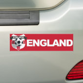 England Team Bumpersticker (Op auto)