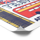 England Travel Doodles Poster (Hoek)