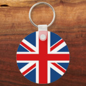 England Union Jack / British Flag Sleutelhanger (Voorkant)