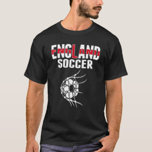 England Voetbal in Net English Football Supp T-shirt