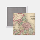 England, Wales Map by Mitchell Magneet (Voorkant / Achterkant)