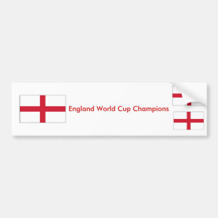 England World Cup Champions Bumpersticker
