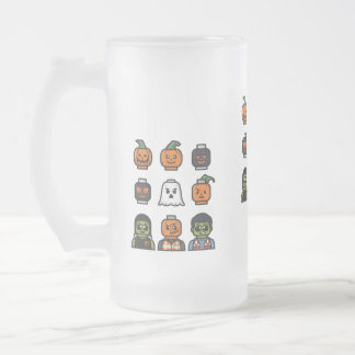 Engleking Halloween Bierglas & Stein Ontwerp Matglas Bierpul