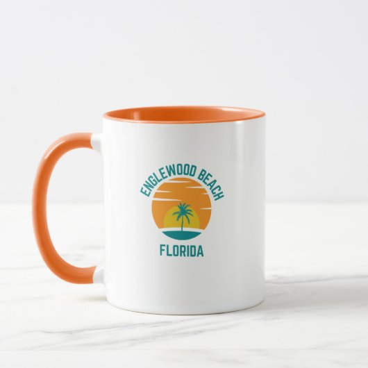 Englewood Beach Floride Café Mug (Gauche)