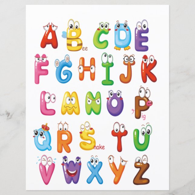 English Alphabet For Kids  (Voorkant)