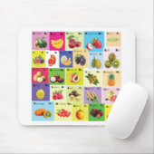 English Alphabets with fruit Muismat (Met muis)