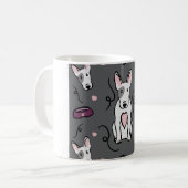 English Bull Terrier Coffee Mug | Cute Dog Lover (Devant gauche)