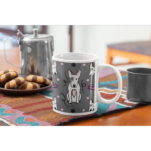 English Bull Terrier Coffee Mug | Cute Dog Lover