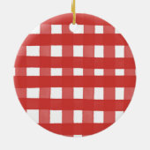 English Bulldog Personalized kerstversiering Keramisch Ornament (Achterkant)