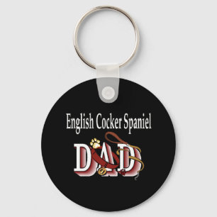 English Cocker Spaniel DAD Sleutelhanger