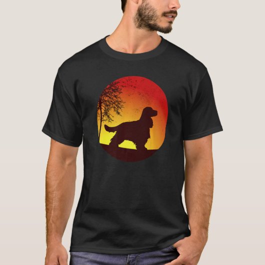 English Cocker Spaniel Dog Breed 33 T-shirt (Voorkant)