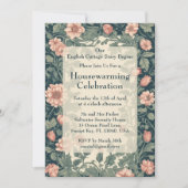 English Cottage William Morris Garden Housewarming Kaart (Voorkant)