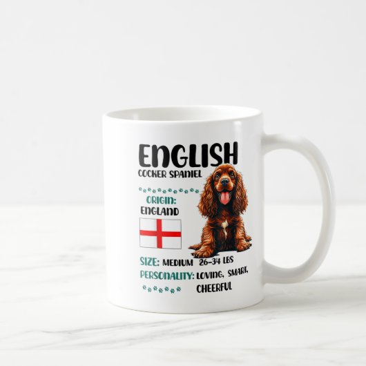 English Er Spaniel Origin Funny Er Spaniel Lover Koffiemok (Rechts)