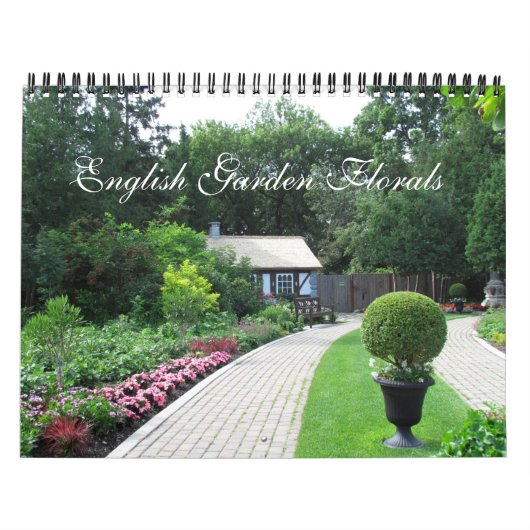 English Garden Florals Calendar Kalender (Hoes)