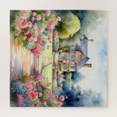 English Garden Landscape Legpuzzel (Horizontaal)