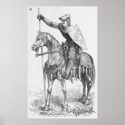 English Knight Poster (Voorkant)