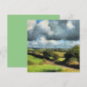 English Landscape Feestdagenkaart (Voorkant / Achterkant)