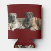 English Mastiff Freunde Blikjeskoeler (Achterkant)