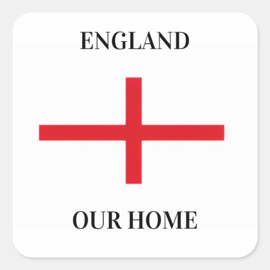 English Patriot Sticker (Voorkant)