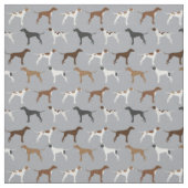 English Pointer Dog Stof (Swatch)