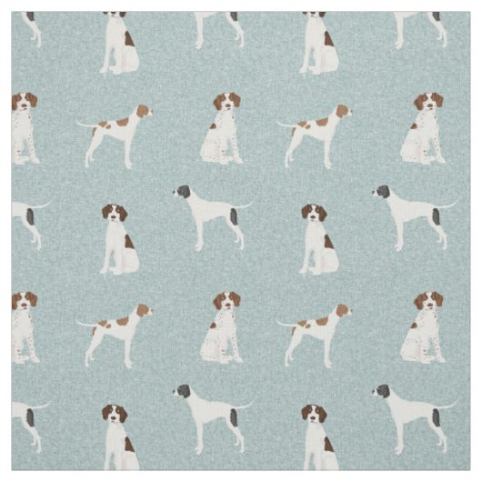 English Pointer Dog Stof (Swatch)