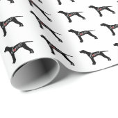 English Pointer Love Cadeaupapier (Rol Hoek)