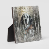 English Setter  Fotoplaat (Voorkant)