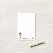 English Setter Pa Post-it® Notes (Op bureau)