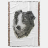 English Shepherd Deken (Voorkant Verticaal)