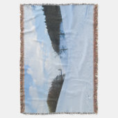 English Snow Valley - Gepersonaliseerd Deken (Voorkant Verticaal)