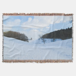 English Snow Valley - Gepersonaliseerd Deken