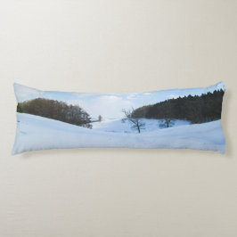 English Snow Valley - Gepersonaliseerd Lichaamskussen