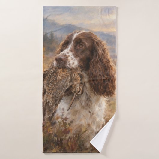 English Springer Spaniel (Serviette de bain)