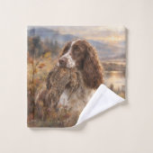 English Springer Spaniel (Gant de toilette)