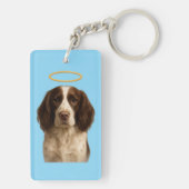 English Springer Spaniel Angel / Devil keychain (achterkant)
