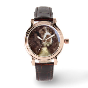 English Springer Spaniel Art Gifts Horloge