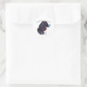 English Springer Spaniel Dad 2 Ronde Sticker (Tas)