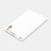 English Springer Spaniel Dad Post-it® Notes (Schuin)