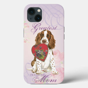 English Springer Spaniel Heart mama iPhone 13 Hoesje