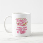 English Springer Spaniel mam Hondenras Gift Koffiemok (Links)