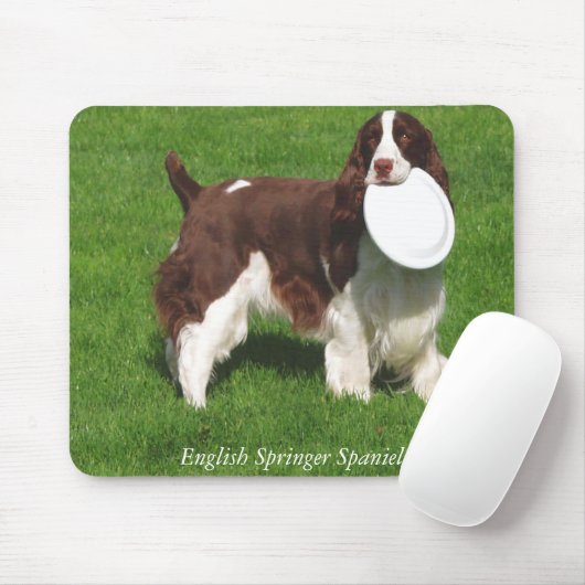 English Springer Spaniel Mousepad Muismat (Met muis)