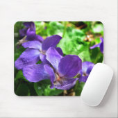 English Violet Mousepad Muismat (Met muis)