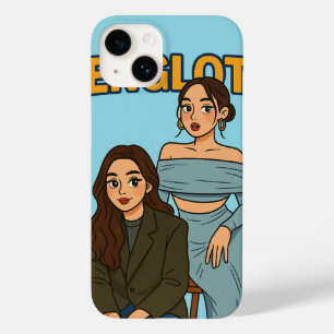 Englot Thai GL Ship Paar Case-Mate iPhone 14 Hoesje