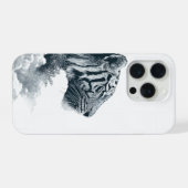 Engraved Tiger Profile Mystic Forest (Verso Horizontal)