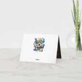 Engrenages à vapeur et papillons bleus (Dos)